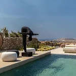 Serenity Sky Mykonos - Pool & Sunset By One וילה אנו מרה
