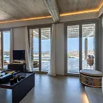 Serenity Sky Mykonos - Pool & Sunset By One וילה אנו מרה