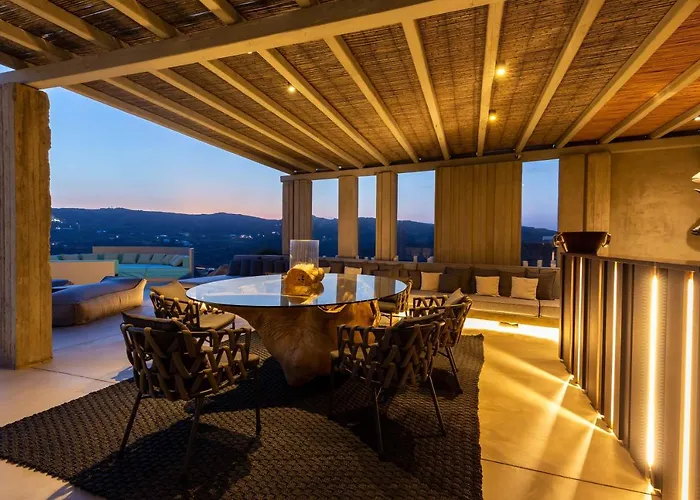 Serenity Sky Luxury - Sunset - Private Pool * Ано Мера