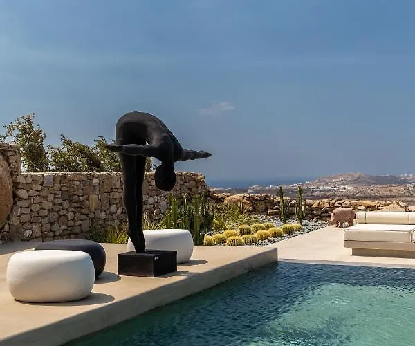 Serenity Sky Luxury - Sunset - Private Pool Вилла Ано Мера