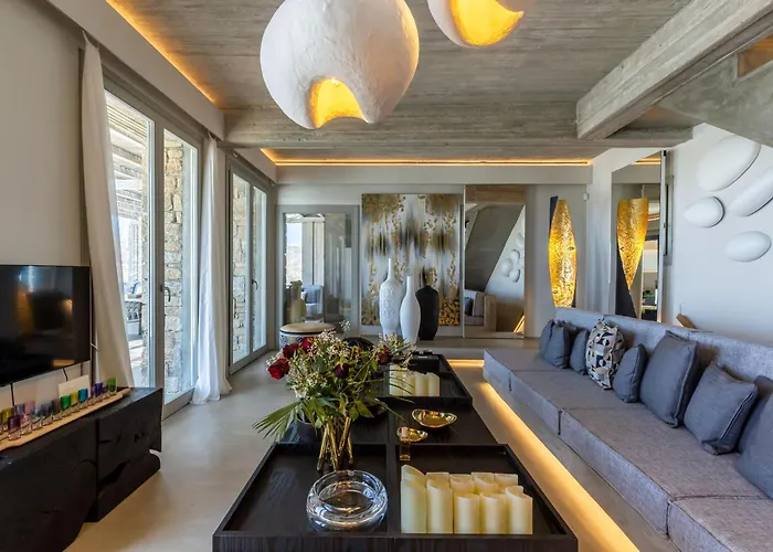 Serenity Sky Luxury - Sunset - Private Pool * Ано Мера