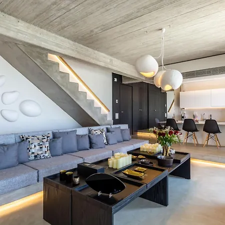 Serenity Sky - Luxury, Design & Sunset Views By One-villas Mykonos Town