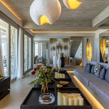 Serenity Sky - Luxury, Design & Sunset Views By One-villas * Mykonos Town