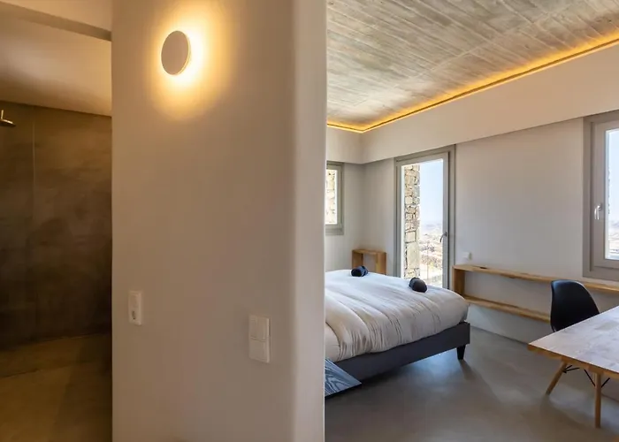 Willa Serenity Sky Luxury - Sunset - Private Pool Ano Mera