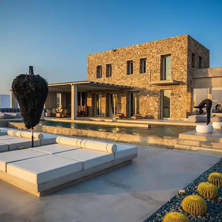Вилла Serenity Sky Mykonos - Pool & Sunset By One