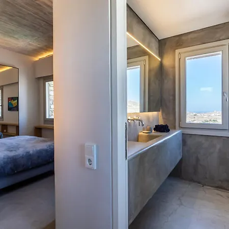 וילה Serenity Sky Mykonos - Pool & Sunset By One *