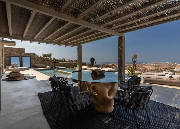 Villa Serenity Sky Luxury - Sunset - Private Pool Ano Mera